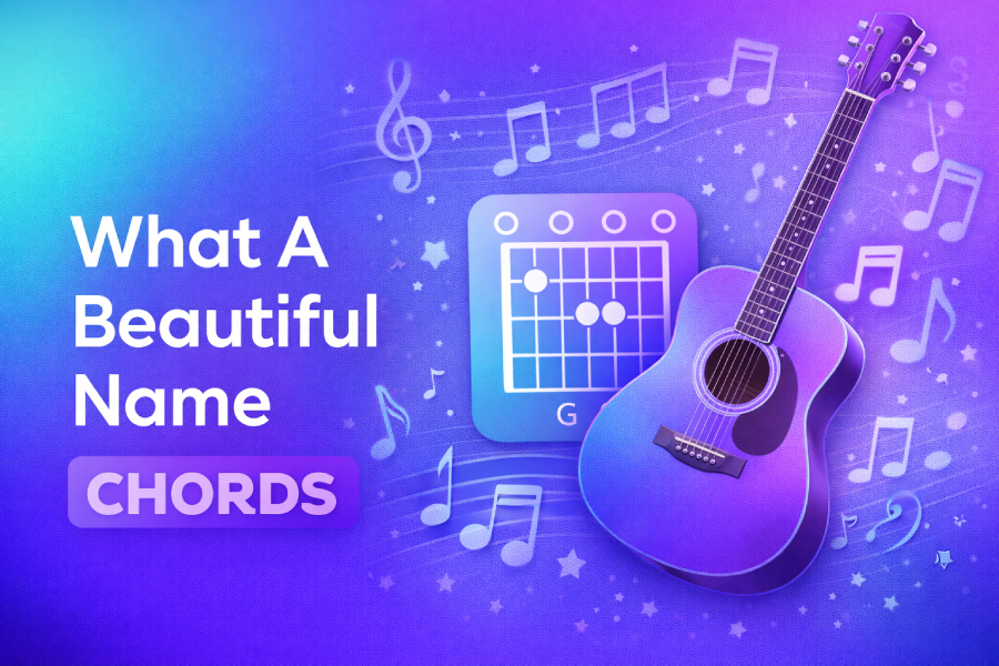 What a Beautiful Name Chords – Learn the Lyrics and Chords of This Powerful Worship Song